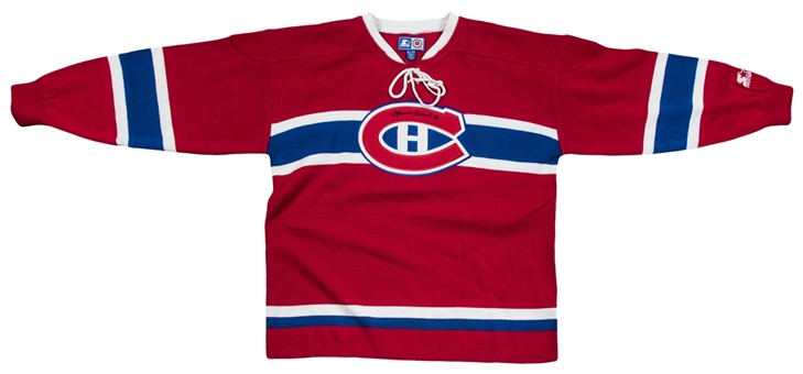 Maurice Richard Signed Montreal Canadiens Home Jersey Sweater (JSA)